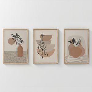 КАРТИНА DERZY TRIPTYQUE С ДИГИТАЛЕН ПРИНТ 33X1.5X48CM