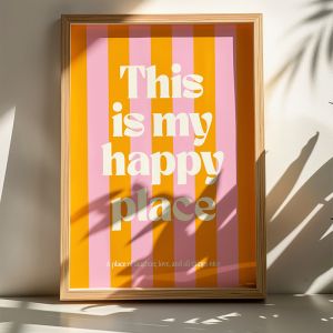 КАРТИНА HAPPO С ДИГИТАЛЕН ПЕЧАТ 33X1.5X48СМ