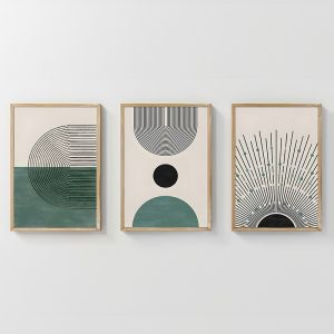 КАРТИНА KERTIA TRIPTYQUE С ДИГИТАЛЕН ПРИНТ 33X1.5X48CM