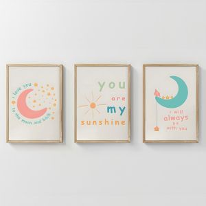 КАРТИНА PEPY TRIPTYQUE С ДИГИТАЛЕН ПРИНТ 33X1.5X48CM