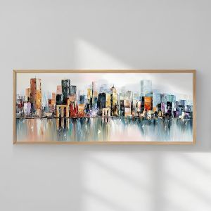 КАРТИНА TERIA С ДИГИТАЛЕН ПРИНТ 70X2X33СМ