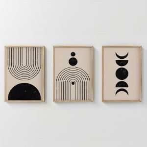 КАРТИНА АРЕГОНСКИ ТРИПТИК С ДИГИТАЛЕН ПРИНТ 33X1.5X48СМ