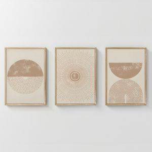 КАРТИНА ВАРЕНЦИ ТРИПТИК С ДИГИТАЛЕН ПРИНТ 33X1.5X48СМ