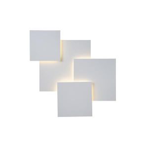 МЕТАЛЕН ПОЛИЛЕЙ LED 30W 2600LM 3000K 550X550MM БЯЛИ ARTE ILLUMINA THALIA