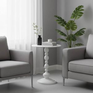 МЕТАЛНА ПОМОЩНА МАСА ANESOR В КРЕМАВ НЮАНС, Д40X52 СМ