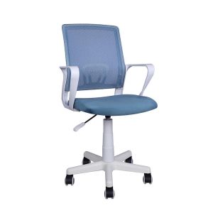 ОФИС СТОЛ FL5508 СИН С БЯЛА РАМКА 50x51x95см