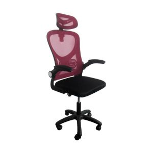 ОФИС СТОЛ FL850 ЧЕРВЕНО-ЧЕРЕН ЦВЯТ 63x55x101см