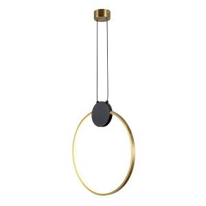 ПОЛИЛЕЙ АЛУМИНИЕВ LED 10W 702LM 3000K 400Χ435MM ЧЕРЕН МЕСИНГ ARTE ILLUMINA AERO