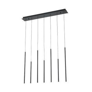 ПОЛИЛЕЙ АЛУМИНИЕВ LED 14W 980LM 3000K 940X1500X130MM ЧЕРНИ ARTE ILLUMINA CASCADE