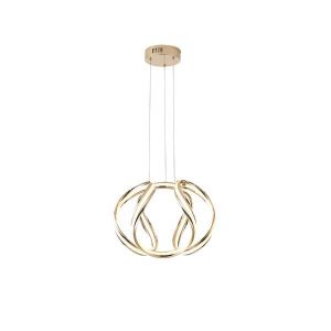 ПОЛИЛЕЙ АЛУМИНИЕВ LED 38W 2800LM 3000K Φ60MM ЗЛАТИСТИ ARTE ILLUMINA ORBIT