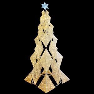 ПРОФЕСИОНАЛЕН ДИЗАЙН НА 3D ДЪРВО, 3400 LED, 350X150 СМ, IP65