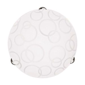 СТЕНЕН ПЛАФОН Φ30 1XΕ27 БЯЛ НИКЕЛ ARTE ILLUMINA LEIA