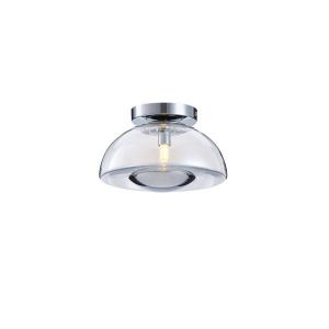 СТЪКЛЕН АПЛИК G9 MAX 7W 230X230X150 ММ ПЕРЛЕН ХРОМ ARTE ILLUMINA CLEAR