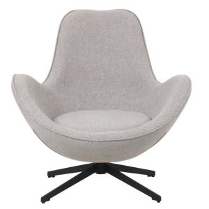 ВЪРТЯЩО СЕ КРЕСЛО С ЧЕРНИ КРАКА 86X76X87 СМ