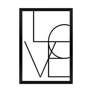 КАРТИНА AMORA С ДИГИТАЛЕН ПЕЧАТ 33X1.5X48СМ