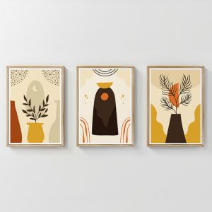 КАРТИНА CAELO ТРИПТИХ С ДИГИТАЛЕН ПЕЧАТ 33X1.5X48СМ