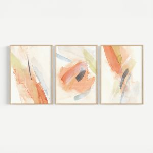 КАРТИНА CORIS TRIPTYQUE С ДИГИТАЛЕН ПЕЧАТ 33X1.5X48СМ