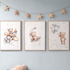 КАРТИНА LUTHRA ТРИПТИХ С ДИГИТАЛЕН ПЕЧАТ 33X1.5X48СМ