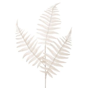 ДЕКОРАТИВЕН БЯЛ ПАПРАТЕН КЛОН С БРОКАТ 83СМ