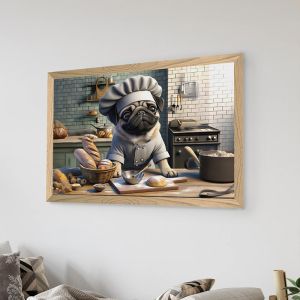 КАРТИНА WOOF С ДИГИТАЛЕН ПЕЧАТ 48X1.5X33СМ