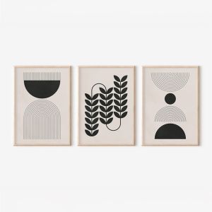 КАРТИНА ВАНТА ТРИПТИХ С ДИГИТАЛЕН ПЕЧАТ 33X1.5X48СМ