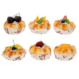 МАГНИТ ТОРТА 9 СМ 6 ЦВЯТА