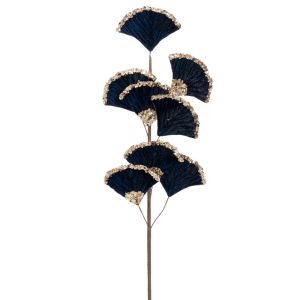 ТЪМНОСИН КАДИФЕН КЛОН С БРОКАТ 65СМ