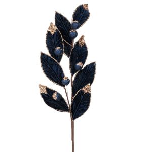 ТЪМНОСИН КАДИФЕН КЛОН С БРОКАТЕНИ ТОПКИ 65СМ