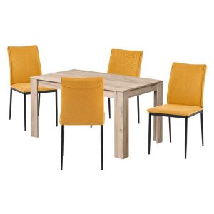 ITAKA КОМПЛЕКТ МАСА (5) ПЕТ ЧАСТИ СЪС СТОЛОВЕ FL25414 ITK