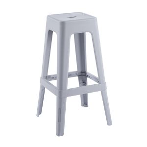 Relix Pp бар стол, Pp сив цвят