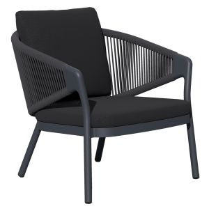 АЛУМИНИЕВ СТОЛ XANTION HM6471.01 С ВЪЖЕ И ВЪЗГЛАВНИЦИ - СИВ 71.5X77X70.5ВСМ.