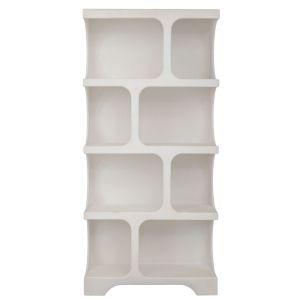 БЯЛ MDF БИБЛИОТЕКА 85X37X180CM