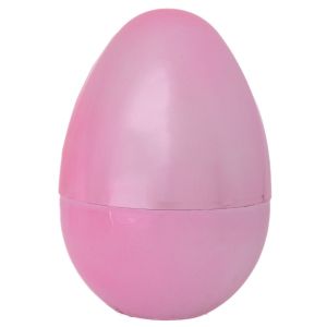 Великденско яйце в розов перлен цвят 13x13x20см