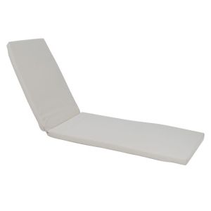 ВЪЗГЛАВНИЦА ЗА ШЕЗЛОНГ IOS 5 СМ. С КРЕМАВ ТЕКСТИЛ 1X2 HM5431 196X55X5 СМ.