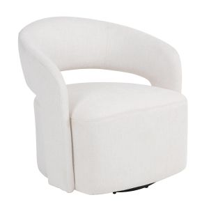 ВЪРТЯЩ СЕ ФОТЬОЙЛ CUBA, ЗА ХОЛ, БЯЛ ПЛАТ С ПЛЮШЕНО МЕЧЕ