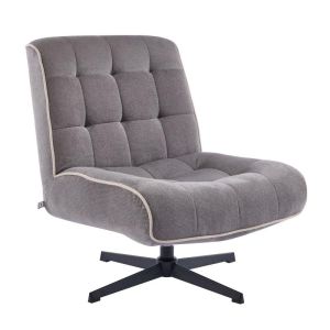 ВЪРТЯЩ СЕ ФОТЬОЙЛ FL820 КАФЯВ ПЛАТ С МЕТАЛНИ КРАКА 71X82X86СМ