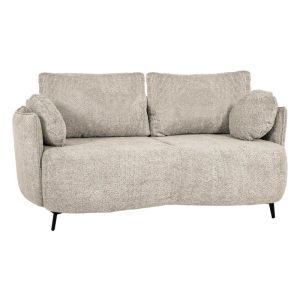 ДВУМЕСЕН ДИВАН ELVIO БЕЖОВ ЦВЯТ 188X103X73СМ