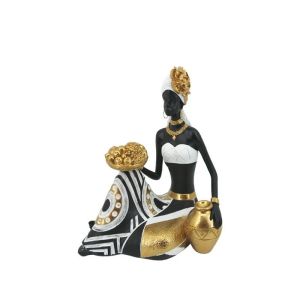 ДЕКОРАТИВНА ФИГУРКА ТРАДИЦИОННА С ПЛОДОВЕ - 19x12.5x22.5см 8/KIB