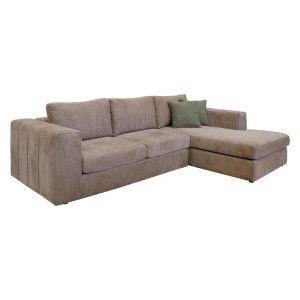 ДИВАН MONDIVA ДЕСЕН ЪГЪЛ КАФЯВ ЦВЯТ 280X180X83СМ