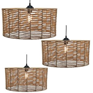 КОМПЛЕКТ ТРИ ПОЛИЛЕЯ, КАФЯВ С ВЪЖЕ - Д: 45.5x22.5, М: 40x19.3, Ш: 35x16.3 см 4/20 КУТИЯ