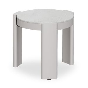 КРЪГЛА ПОМОЩНА МАСА BARON SM6481.04 АЛУМИНИЕВА В БЕЖОВО Φ58.5X50HCM.