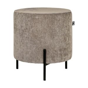 КРЪГЛА ТАБУРЕТКА NEW LUX КАФЯВ ЦВЯТ 33X33X38СМ