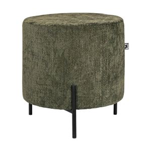 КРЪГЛА ТАБУРЕТКА NEW LUX МАСЛЕНИ БОИ 33X33X38СМ