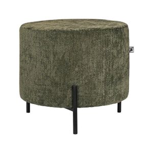 КРЪГЛА ТАБУРЕТКА NEW LUX МАСЛЕНИ БОИ 46X46X43СМ