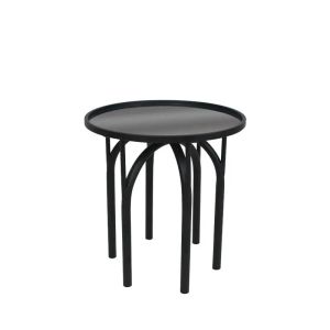 МАСИ ОТ МАТОВ ЧЕРЕН МЕТАЛ СЪС СТЪКЛО, КРЪГЛИ ИНДУСТРИАЛНИ - Φ40x45см 2/KIB