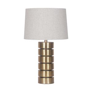 Настолна лампа Fl24573 металик бронзов цвят 31x51см E27