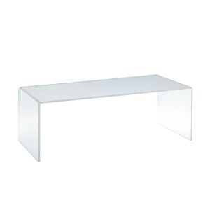 ПРОЗРАЧНА АКРИЛНА ДЪЛГА ОСНОВА ЗА ДЕКОРАЦИЯ 28X15X8 СМ