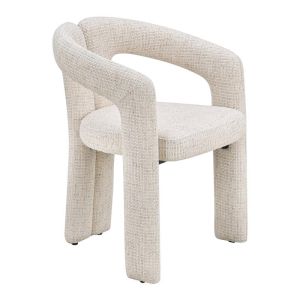 ТАПИЦИРАН ТРАПЕЗАРЕН СТОЛ OPHELIA ЦВЯТ ОТ БЯЛ 60X56X77СМ