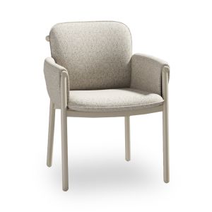 ТРАПЕЗЕН СТОЛ ANUBIS SM6502.02 БЕЖОВ АЛУМИНИЙ И ПЛАТ 61X66X77H