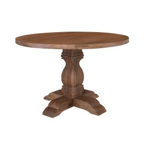 ТРАПЕЗНА МАСА ATLAS, МАНГОВО ДЪРВО, ЦВЯТ ОПУШЕН ОРЕХ